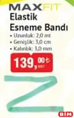 MAXFİT ELASTİK ESNEME BANDI MAXFİT ELASTİK ESNEME BANDI